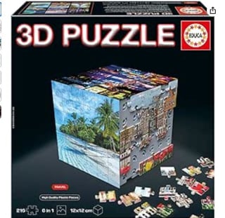 3D Puzzle Viajes Educa por 12.12€