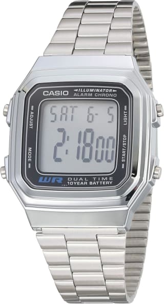 Casio A178WA-1ACF Reloj Digital Unisex por $434 en Amazon