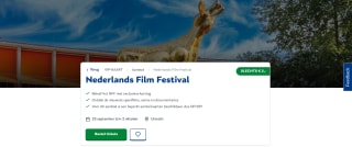 Ticket Nederlands Film Festival voor €2 bij VriendenLoterij