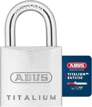 ABUS Padlock 64TI/30 Titalium for £4.50 at Amazon