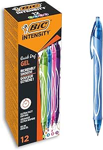 Un lot de 12 unités BIC Gel-ocity Quick Dry - Stylos-Gel Rétractables à 21,91€
