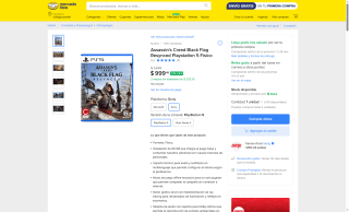 Assassin's Creed Black Flag Resynced por $999 | Mercado Libre