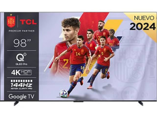 TV QLED 98" TCL 98C655, UHD 4K, Quad Core, Smart TV, Google TV por 1.269€