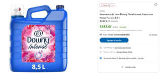 Suavizante Downy 8.5L por $243 | Sam's Club