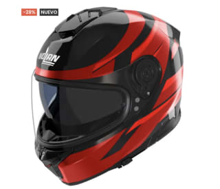 Casco Nolan N80-8 Fervo Negro y Rojo por 258,83€
