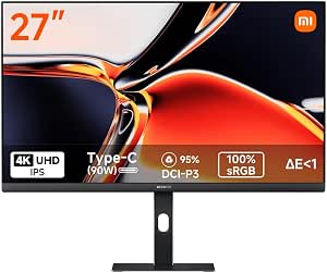 Xiaomi Monitor 4K UHD 27 Pulgadas, 3840 x 2160 por 165.99€