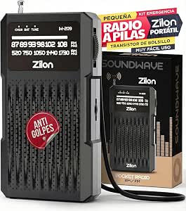 Radio Pequeña Analógica AM FM de Bolsillo por 8,97€