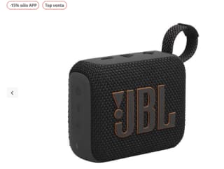Altavoz JBL Go 4 inalámbrico Bluetooth 4.2 W negro por 31€