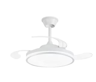 MORAIRA narvi 7285 wh ventilador de techo color blanco con 3 palas retráctiles