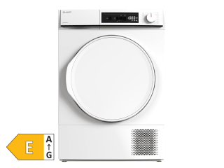 Sharp KD-NHA8S6PWE-CB warmtepompdroger (8 kg) voor €299 bij iBOOD