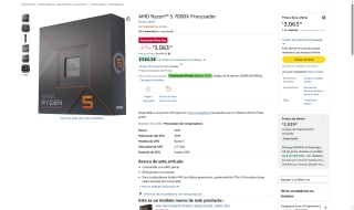 AMD Ryzen 5 7600X por $2,108 | Amazon (NU)