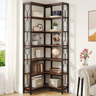 Tribesigns Bibliothèque d'angle 7 niveaux pour 69,99€ chez Amazon
