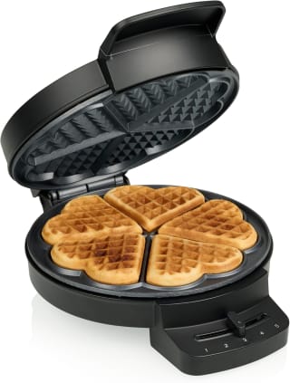 Princess Gofrera Deluxe, 5 Gofres en Forma de Corazón, 1000 W Potencia por 19.49€