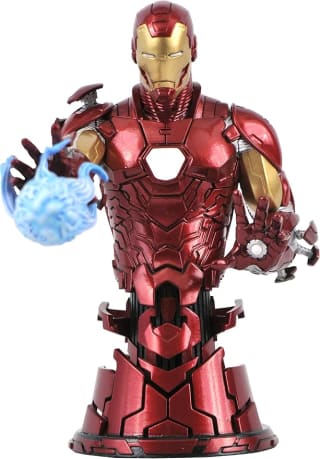 Diamond Select Toys Iron Man busto 15 cm por 36,64€ en Amazon