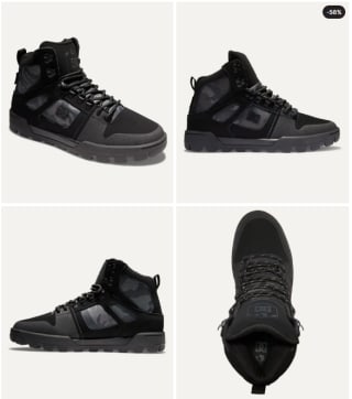 BOTOTO HOMBRE PURE HT WINTER BOOT DC SHOES -$43.990 Oferta Solo en Kliper, Chile