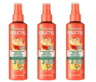 3 x Garnier Stop Aggression Spray Reparador con Queratina Vegetal 150 ml por 8.97€