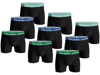 Björn Borg Cotton Stretch boxershorts (10 stuks) voor €49,95 bij iBOOD