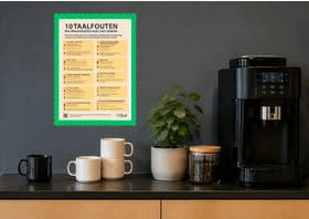Gratis poster: 10 taalfouten die organisaties elke dag maken van Van Dale via email