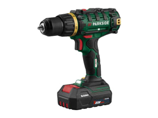 PARKSIDE 20V Cordless Drill Driver Starter Set for £24.49 at Lidl