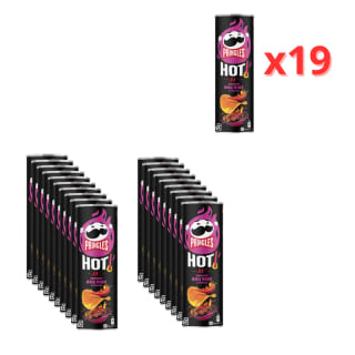 Pringes Hot BBQ Ribs 19x160g por 19.99€