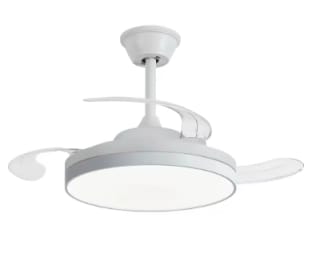 NARVI Ventilador techo, Sistema función con voz, 3 aspas Motor DC 30W por 41,70€