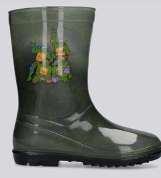 Botas de agua Tortugas Ninja infantiles por 5.99€.