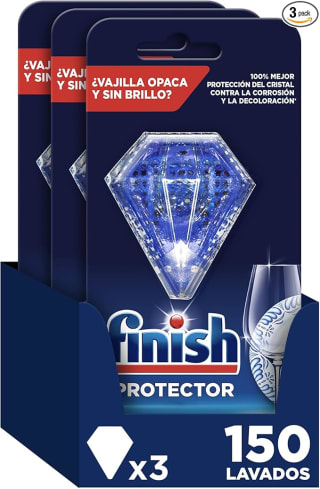 3 unidades Finish Protector Lavavajillas por 12,25€