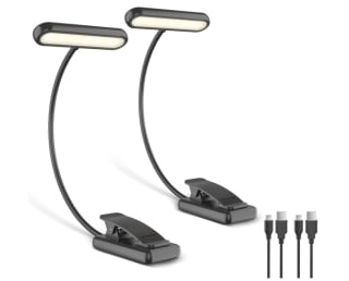 Leeslamp met boekenklem (2-pack) voor €14,53