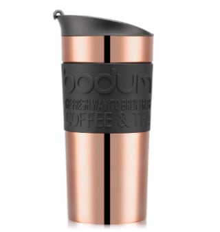 Mug de voyage Bodum en inox double paroi - coloris cuivre à 19,98€