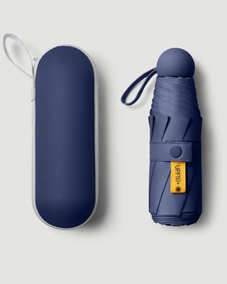 Paraguas compacto de viaje plegado 7.5 pulgadas por 1.11€