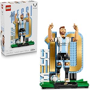 LEGO Editions Lionel Messi o Cristiano Ronaldo Leyendas futbol por 51.99€