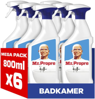 Mr. Propre Badkamerreiniger Spray Witte Bloesem 6x800 ml voor €15,49 bij bol