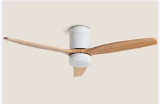 Ventilateur de plafond silencieux Efectoled DC avec lumière intégrée à 89,57€