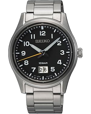 Seiko Reloj Analógico Hombre de Cuarzo con Correa en Nailon SUR569P1 por 174.64€