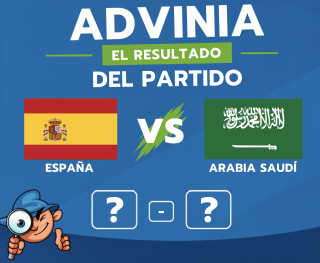 Sorteo Tarjeta Regalo Amazon 20€ si adivinas resultado España - Arabia Saudí