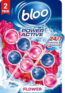 4 Bloo Power Active Toilet Rim Blocks £4.42