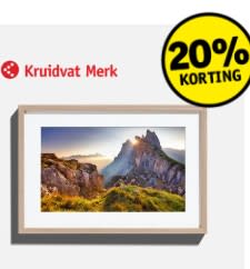 20% Korting op CEWE wanddecoratie bij Kruidvat