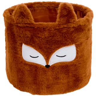 Fluffy opbergmand Ø 30 x 25 cm voor €2,99 bij de Action