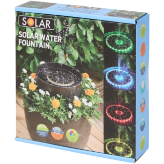 Fuente de agua Solar Ø 16 cm por 6.63€, tiendas físicas