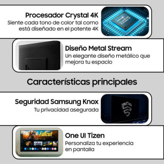 Smart TV LED 50" Samsung 4K Crystal UHD Tizen™ U8000F $279.990 solo en abc, Chile