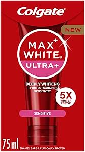 Colgate Max White Ultra+ Sensitive Toothpaste £3.41 Amazon Prime Deal