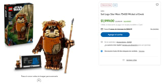 Set Lego Star Wars 75430 por $1,999 | Sam's Club