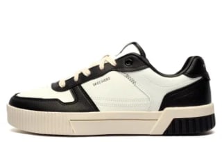 Skechers Jade Strange Classics Mens Leather Memory Foam Trainers