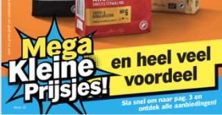 Mega kleine prijsjes bij de AH