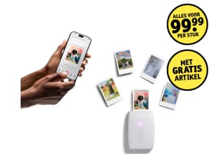 Diverse Fujifilm Instax printers + gratis Fujifilm Instax Ledframe voor €100