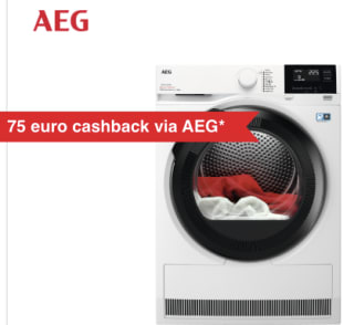 AEG TR8ESSEN 8000 Serie AbsoluteCare Warmtepompdroger voor €546,60 na cashback