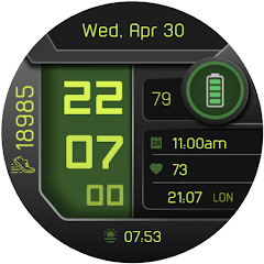 Diverse Android WearOS watchface's gratis