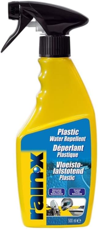 Rain-X Vloeistof-Afstotend Plastic 500ml Spray voor €7,99 bij Amazon