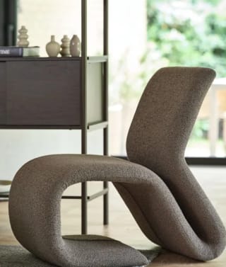 Silla GULDBJERG tela arena oscuro por 100€
