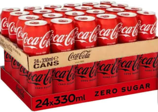 48 Coca Cola y Coca Cola Zero lata 33cl por 26.20€
